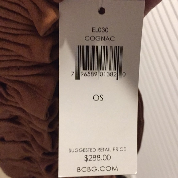 BCBG MaxAzria Camel Colored Soft leather handbag - Picture 6 of 6